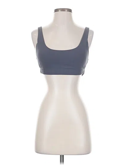 Pre-owned Vuori Sports Bra In Gray