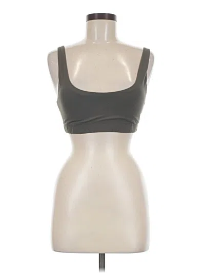 Pre-owned Vuori Sports Bra In Gray