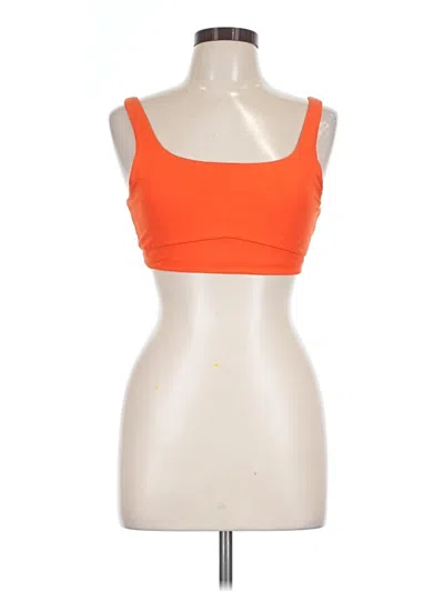 Pre-owned Vuori Sports Bra In Orange