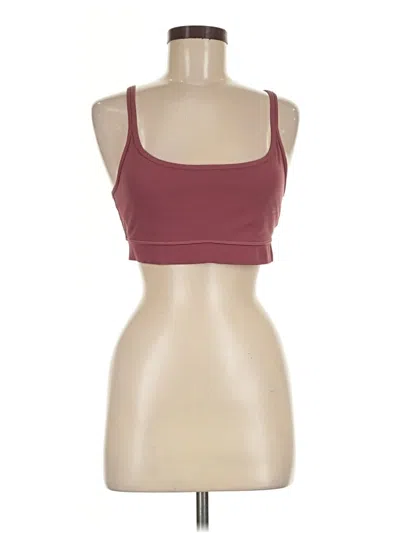 Pre-owned Vuori Sports Bra In Pink