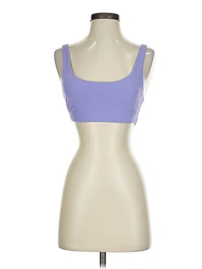 Pre-owned Vuori Sports Bra In Purple
