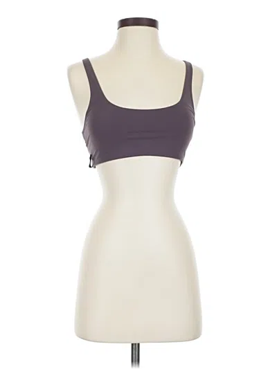 Pre-owned Vuori Sports Bra In Purple