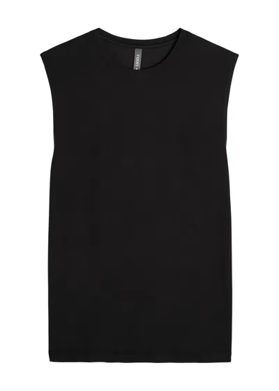 Vuori Strato Muscle Jersey Tank Top In Black