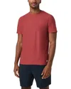 Vuori Strato Short Sleeve Tech Tee In Red