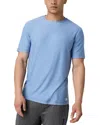 Vuori Strato Short Sleeve Tech Tee In Blue
