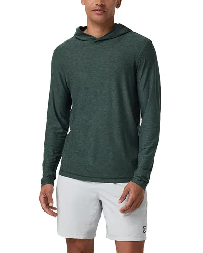 Vuori Strato Tech Hoodie In Hemlock Heather In Green