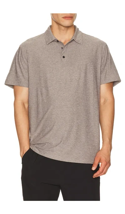 Vuori Strato Tech Polo In Brown