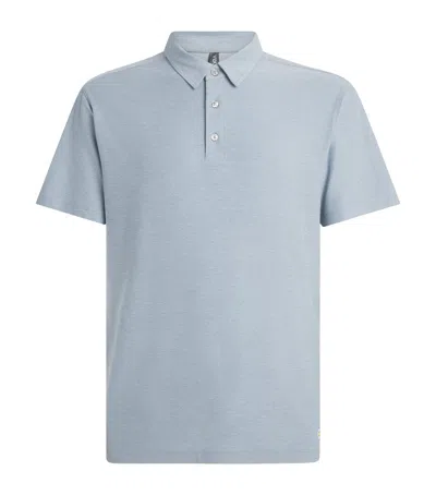 Vuori Strato Tech Polo Shirt In Blue