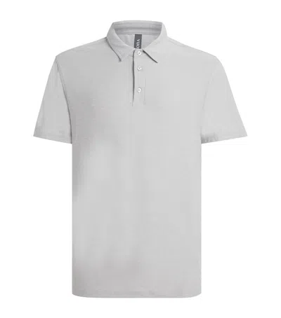 Vuori Strato Tech Polo Shirt In Brown