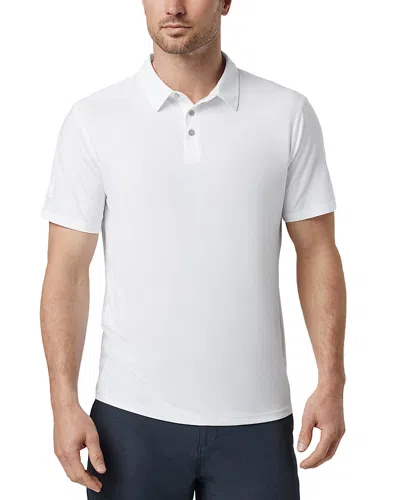 Vuori Strato Tech Polo Shirt In White