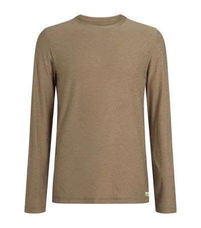 Vuori Strato Tech T-shirt In Brown
