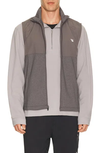 Vuori Sunday Element Vest In Gull Grey Heather