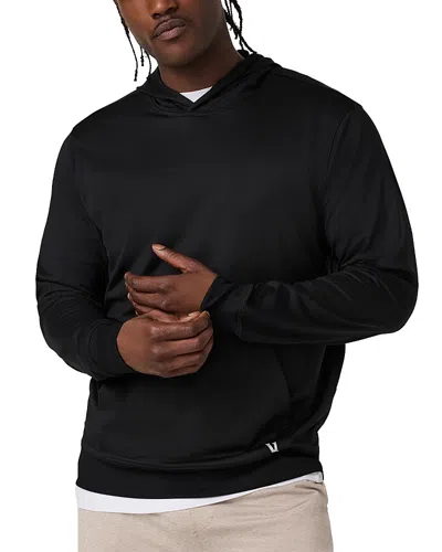 Vuori Sunday Hoodie 2.0 In Black