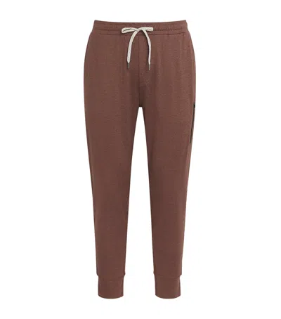 Vuori Sunday Performance Sweatpants In Brown