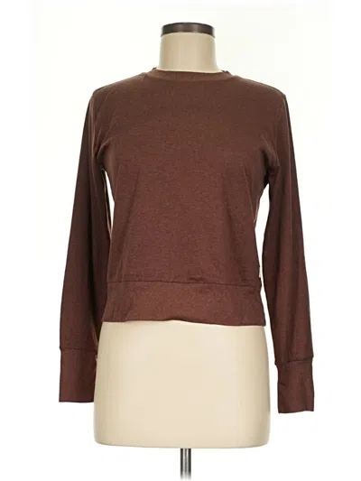 Pre-owned Vuori Sweatshirt In Brown