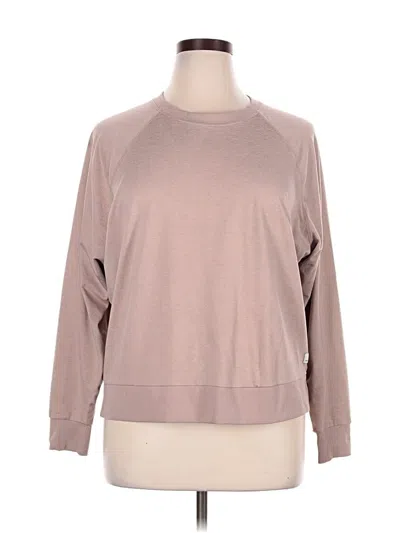 Pre-owned Vuori Sweatshirt In Tan