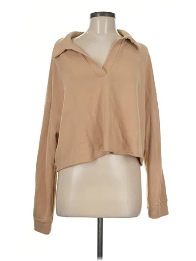 Pre-owned Vuori Sweatshirt In Tan