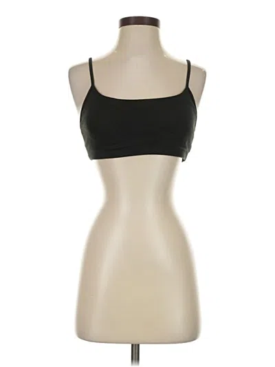 Pre-owned Vuori Tank Top Black Strapless Neckline Tops