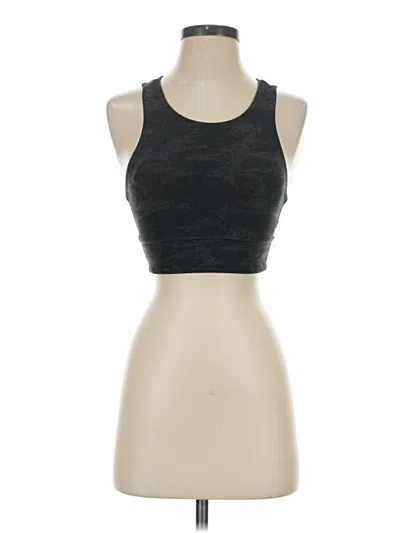 Pre-owned Vuori Tank Top Gray Halter Neckline Tops