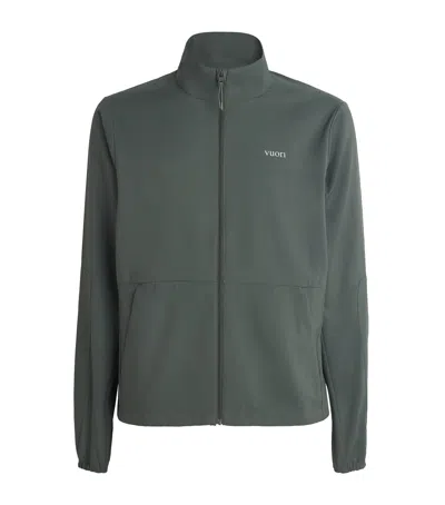 Vuori Terrain Track Jacket In Green