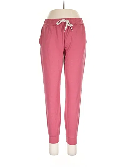 Pre-owned Vuori Track Pants In Pink