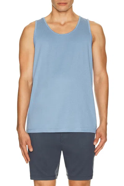 Vuori Tradewind Performance Tank 2.0 In Isle Blue Heather