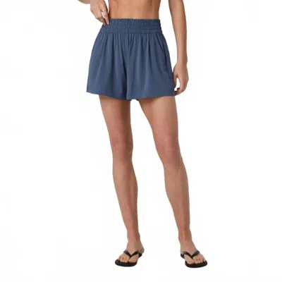 Vuori Villa Short In Azure In Blue