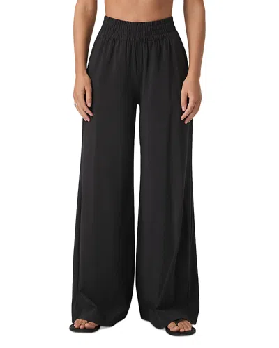 Vuori Villa Wide Leg Pants In Black