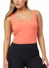Vuori Women's Daily Crop Top In Pomelo In Multi