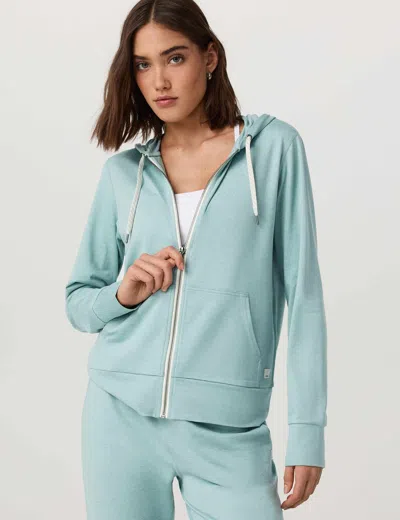 Vuori Women's Halo Performance Hoodie 2.0 In Blue