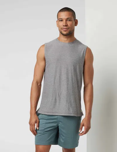 Vuori Women's Strato Muscle Tee In Gray