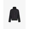 Vuori Womens Black Canyon Insulated High-neck Woven Jacket In Black