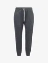 Vuori Womens Charcoal Heather Performance Tapered-leg Stretch-recycled Polyester Jogging Bottoms In Grey