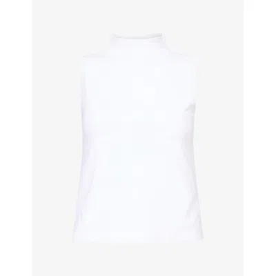 Vuori Womens Daily Muscle Breatheinterlock™ Tank Top White