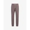 Vuori Womens Huckleberry Heather Performance Tapered-leg Stretch-woven Jogging Bottoms In Purple