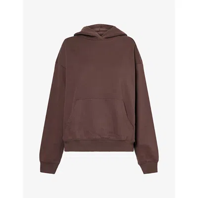 Vuori Womens Sedona Classic Cotton-blend Hoody French Roast Xs In Brown