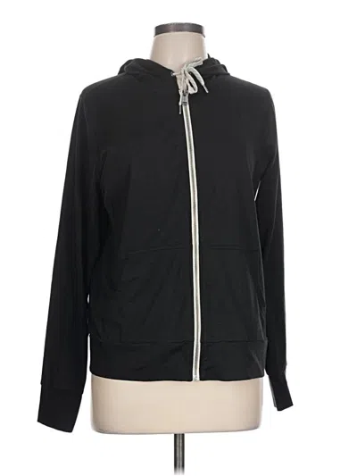 Pre-owned Vuori Zip Up Hoodie In Black