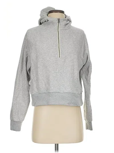 Pre-owned Vuori Zip Up Hoodie In Gray