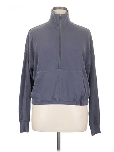 Pre-owned Vuori Zip Up Hoodie In Gray