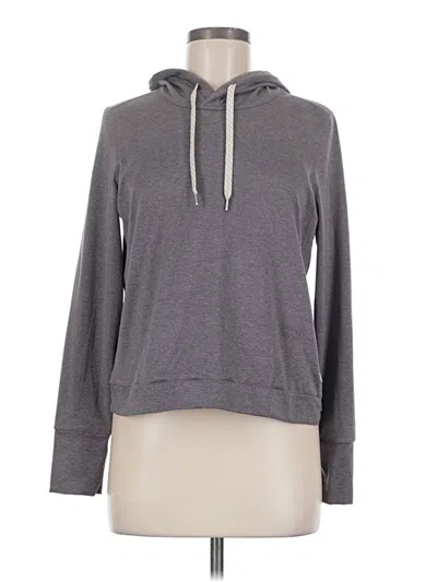 Pre-owned Vuori Zip Up Hoodie In Gray