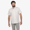Vustra Electric Night Button-down Shirt In White
