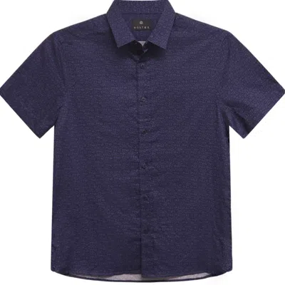 Vustra Men's Blue / Black Nightfall Button-down Shirt