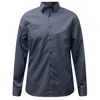 Vustra Men's Blue Starry Trails Button-down Shirt In Blue
