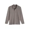 Vustra Men's Brown Driftwood Polo In Brown