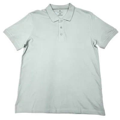 Vustra Men's Granite Grey Short Sleeve Polo