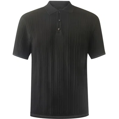 Vustra Men's Green Olive Cotton Short Sleeve Knit Polo In Multi