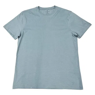 Vustra Men's Neutrals / Blue / Grey Blue Shadow Short Sleeve T-shirt In Blue/grey
