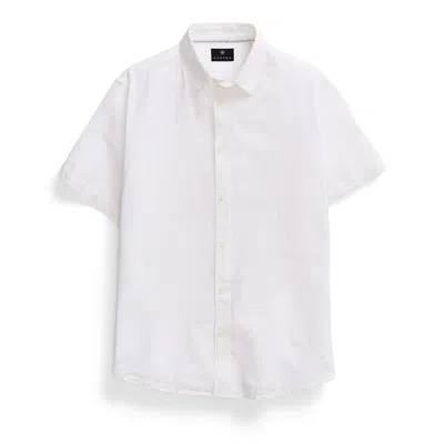 Vustra Men's Pearl White Short-sleeve