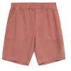 Vustra Men's Red Coral Everyday Shorts In Brown