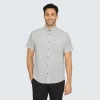 Vustra Print Short Sleeve Shirt In White